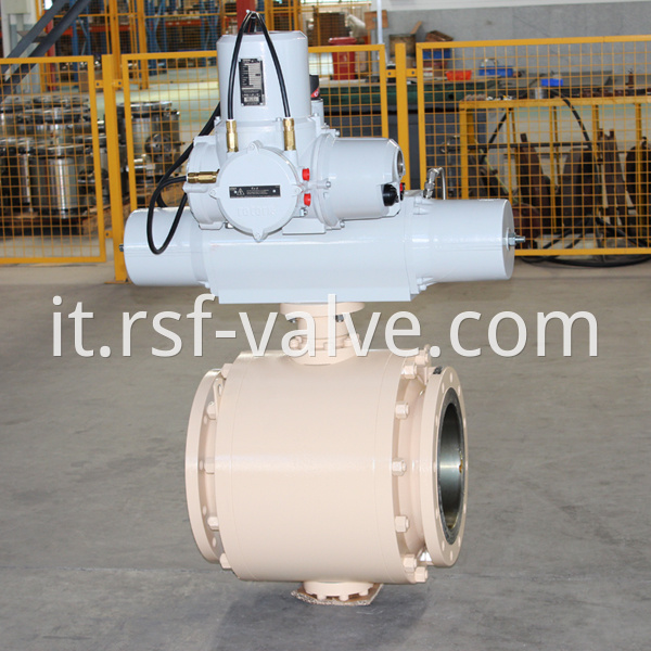 Motorized Trunnion Mounted Ball Valve